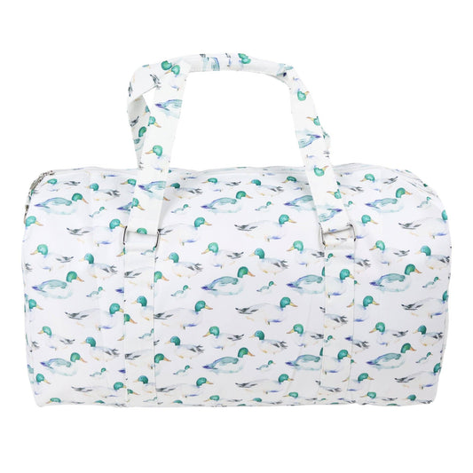 Nylon Duffle Bag: Ducks